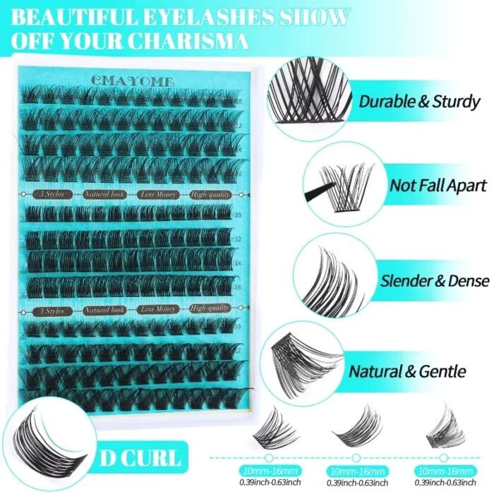 148 Individual False Lashes Starter Kit gallery image 2